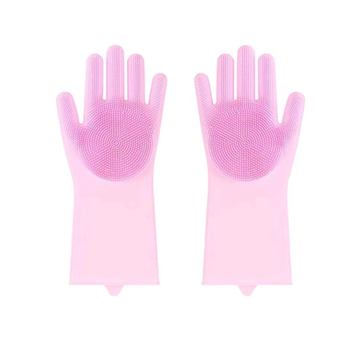 Magic Silicone Scrubbing Gloves