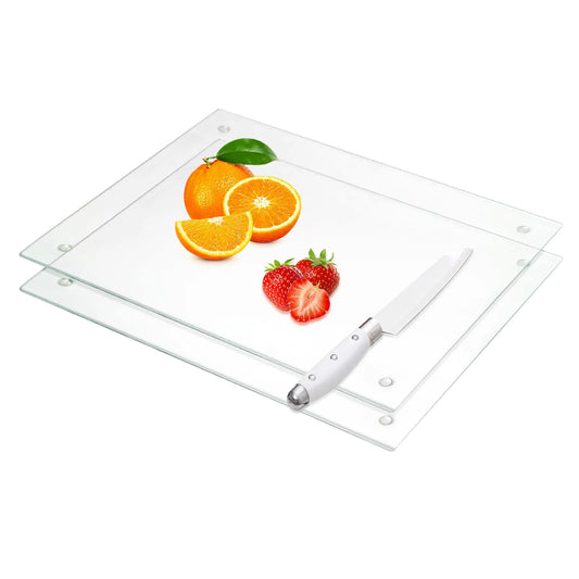 Scratch Heat Shatter Resistant and Easy to Clean Cutting Board